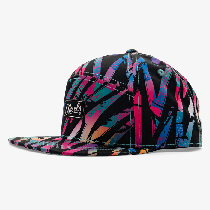 90's Abstract Pattern Camper Hat
