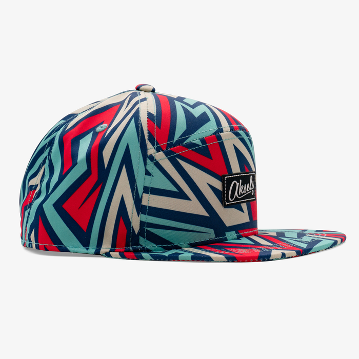 Abstract Zig Zag Camper Hat