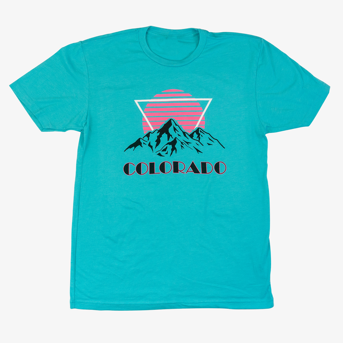 90's Colorado Retro Mountain T-Shirt