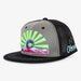 Aksels Colorado Sunset Full Flex Hat - Neon