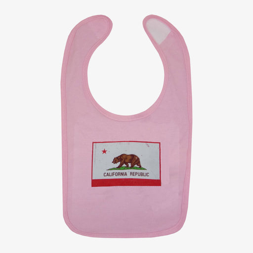 California Flag Bib - Pink