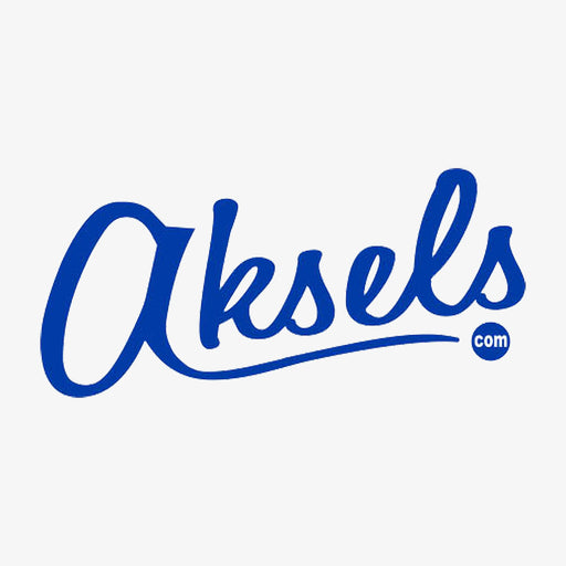 Aksels Cursive Logo Sticker - Royal