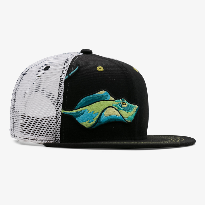 String Ray Hat Adult Stingray Flatbill Snapback Hat | Mens & Womens | Aksels.com
