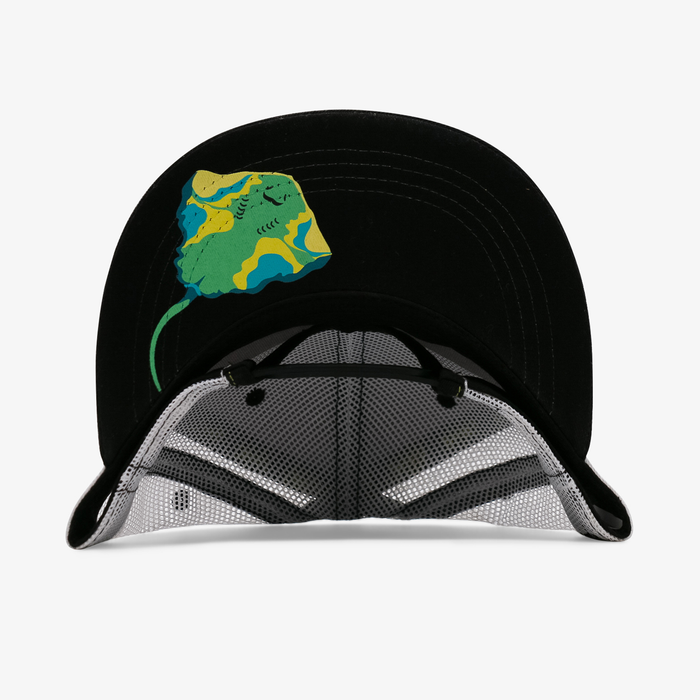 String Ray Hat Adult Stingray Flatbill Snapback Hat | Mens & Womens | Aksels.com