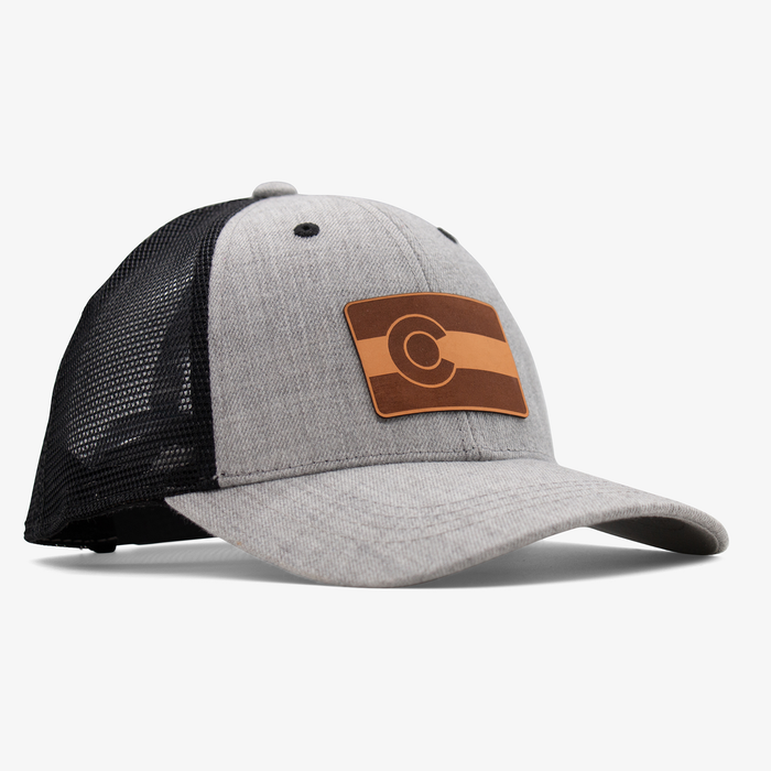 Aksels Laser Low Profile Colorado Flag Snapback Hat