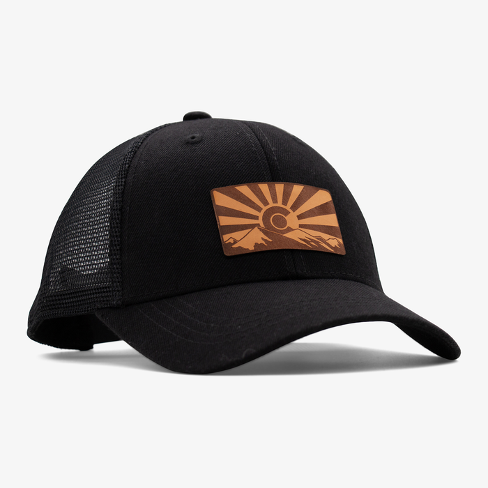 Aksels Laser Low Profile Colorado Sunset Snapback Hat