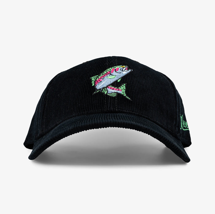 Low Pro Corduroy Trophy Trout Snapback Hat