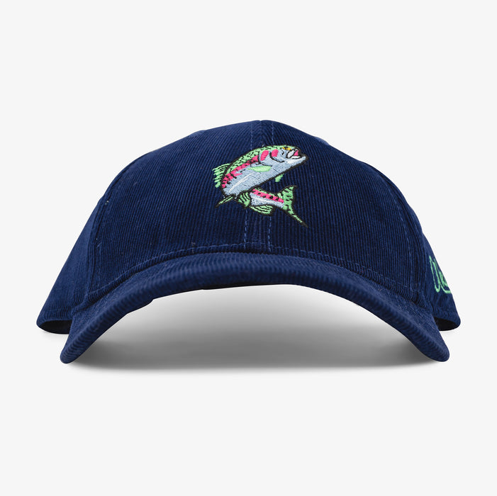 Low Pro Corduroy Trophy Trout Snapback Hat