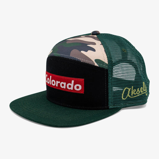 Aksels Colorado Skate Camper Hat - Green