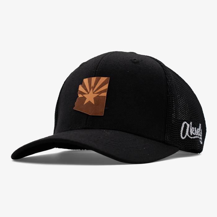 Aksels Laser Arizona Outline Curved Full Flex Hat