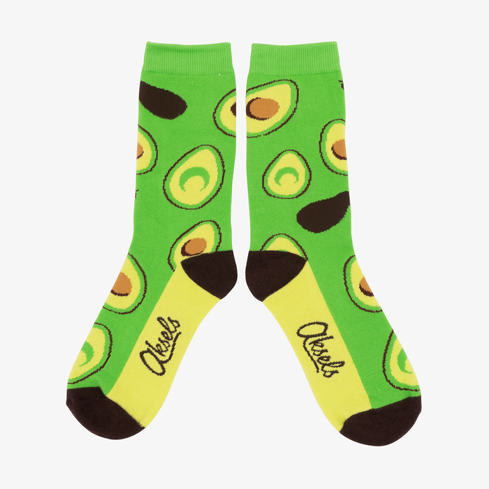 Men's Avocado Fun Dress Socks