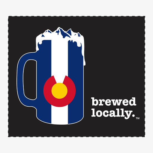 Aksels Brewed Locally Colorado Sticker