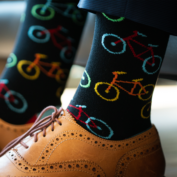mens neon dress socks George Men's Fashion Crew Sock, Size: 6-12, Yellow
