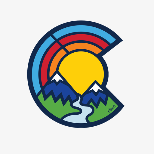 Colorado River Adventure Sticker