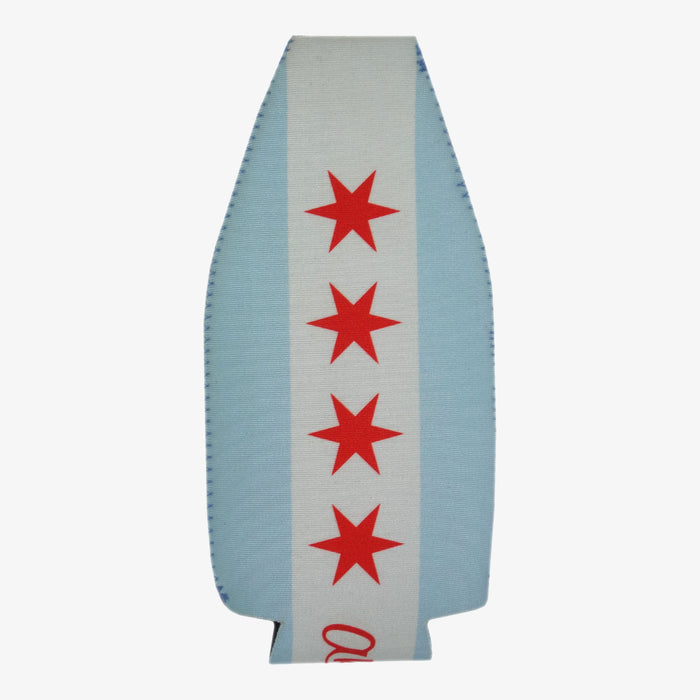 Aksels Chicago Flag Bottle Cooler
