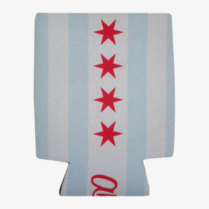 Aksels Chicago Flag Can Cooler