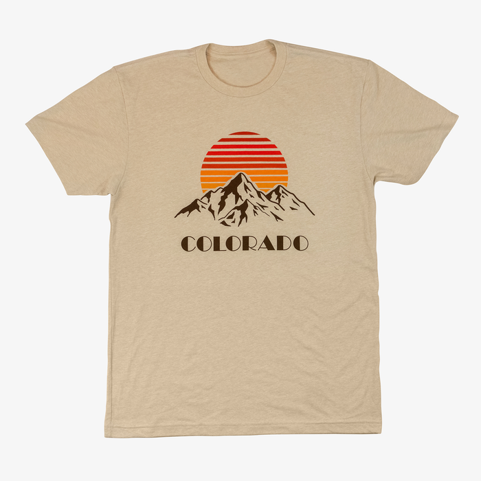 Colorado Retro Mountains T-Shirt
