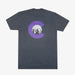 Colorado C Mountain T-Shirt - Charcoal/Purple