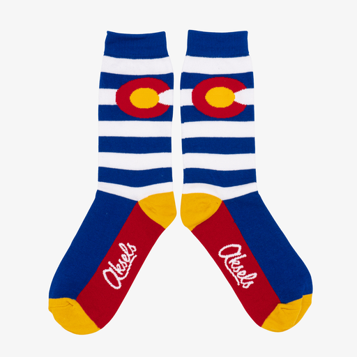 Men's Colorado Flag Dress Socks