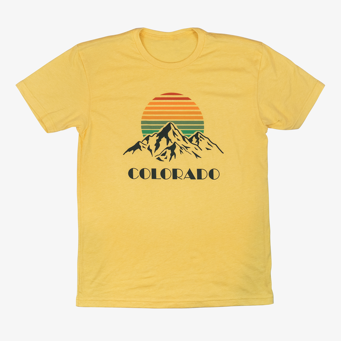 Colorado Retro Mountains T-Shirt