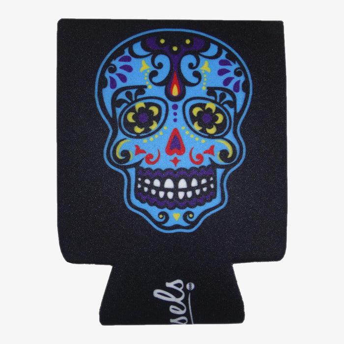 Aksels Day of the Dead Can Cooler - Black