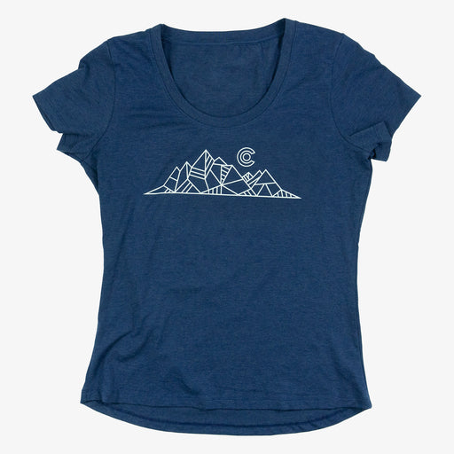 Women's Colorado Geometric T-Shirt - Heather Navy