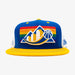 Aksels Denver Skyline Rainbow Basketball Trucker Hat