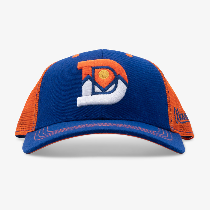 Low Pro Denver D Trucker Hat - Orange