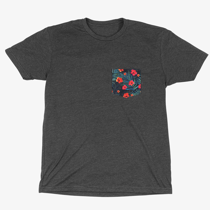 Hibiscus Pocket T-Shirt