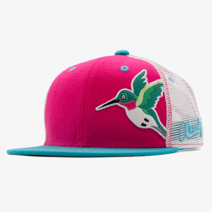 Kids Hummingbird Flatbill Snapback Hat
