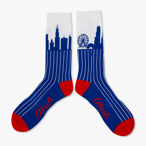 Aksels Chicago Skyline Socks
