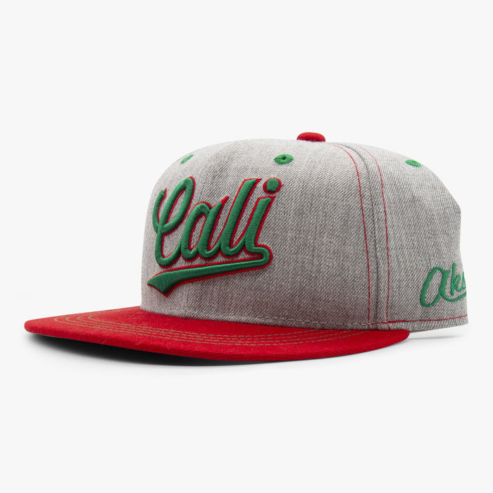Cursive Cali Snapback Hat — Aksels