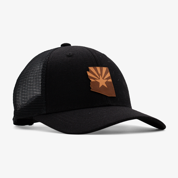 Aksels Laser Low Profile Arizona Outline Snapback Hat