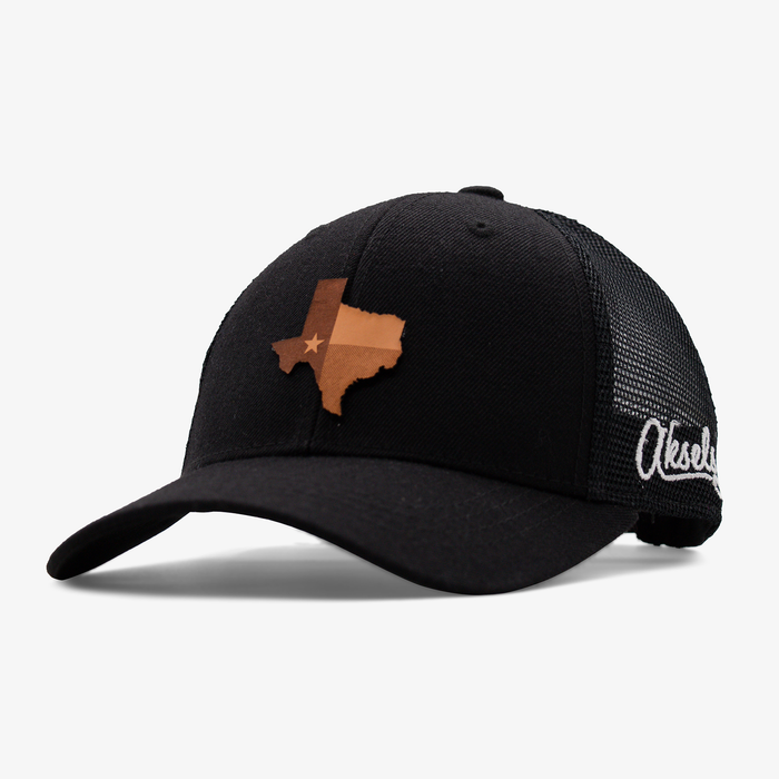 Aksels Laser Low Profile Texas Outline Snapback Hat
