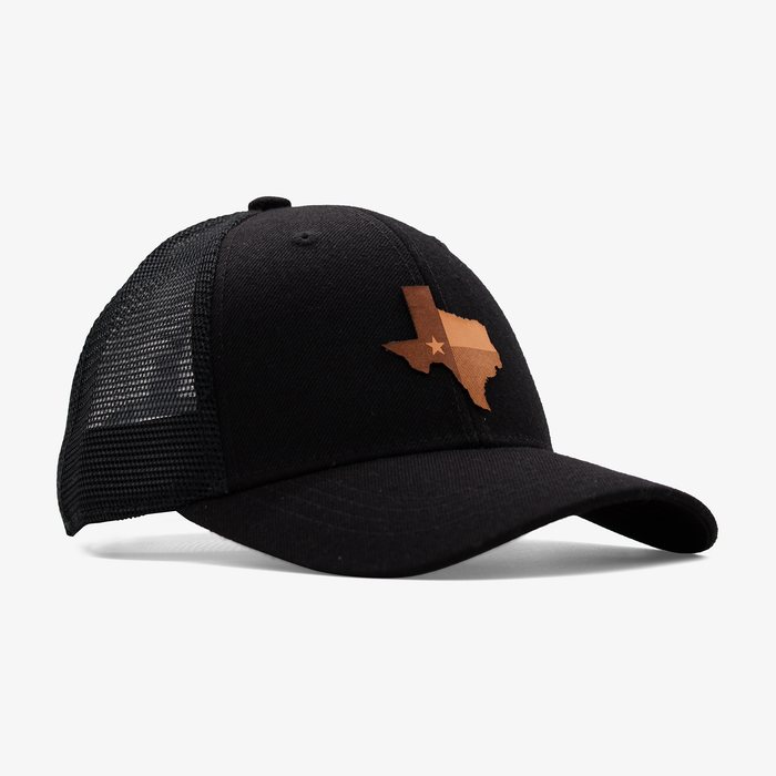 Aksels Laser Low Profile Texas Outline Snapback Hat