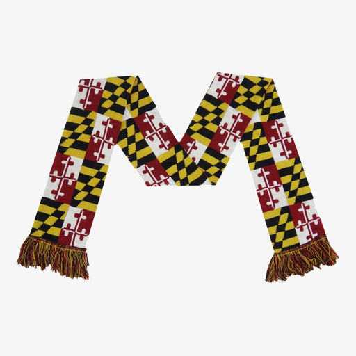 Aksels Maryland Flag Winter Scarf