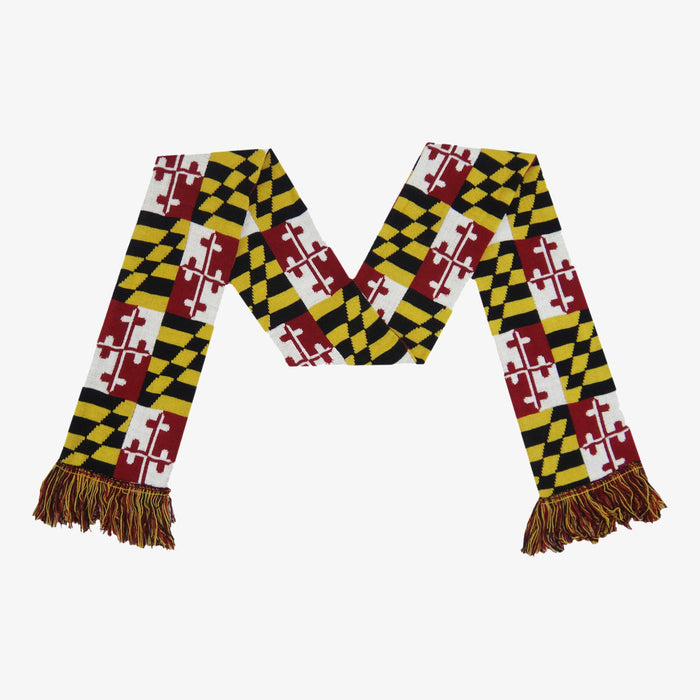 Aksels Maryland Flag Winter Scarf