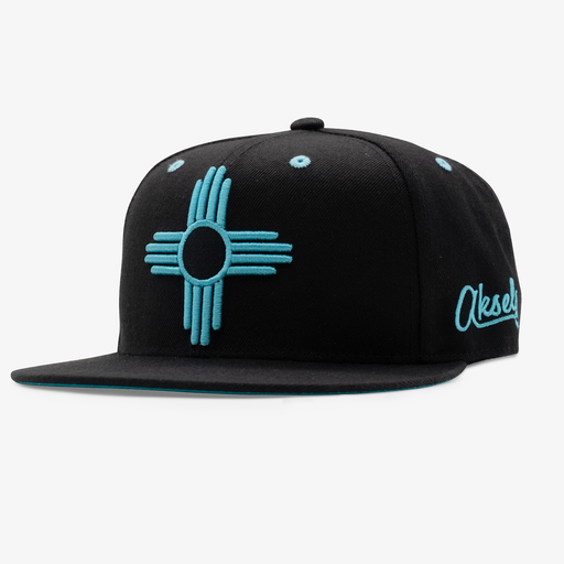 New Mexico Zia Flatbill Snapback Hat