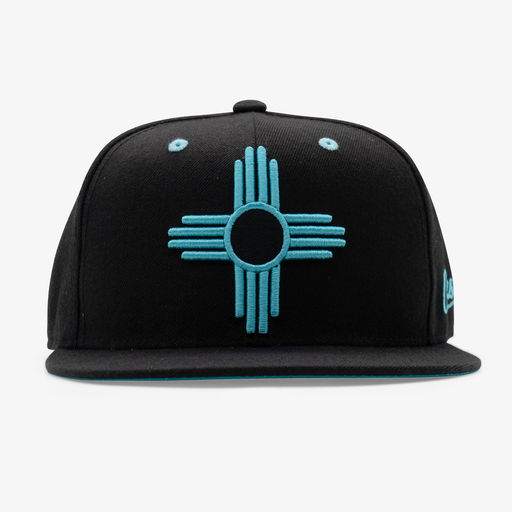 New Mexico Zia Flatbill Snapback Hat