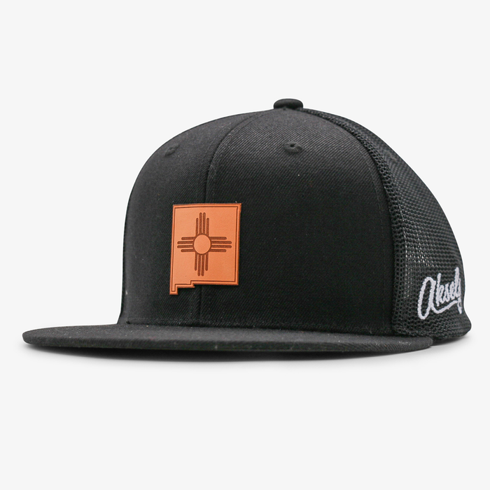 Aksels Laser New Mexico Outline Mesh Full Flex Hat