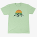 Retro Mountains T-Shirt Mint