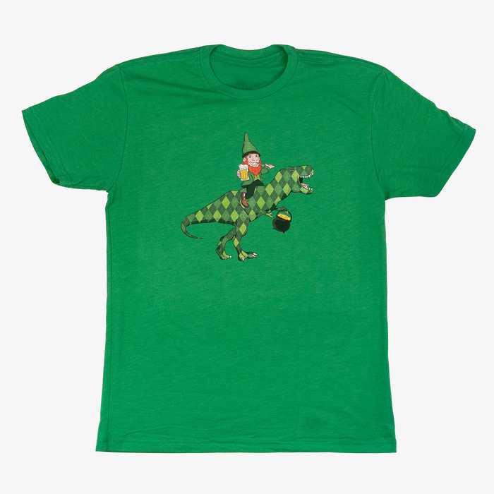 Leprechaun T-Rex T-Shirt