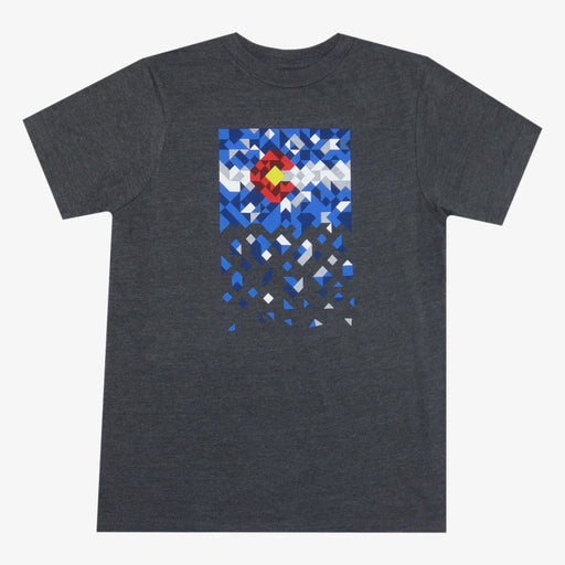 Aksels Youth Scatter Colorado Flag T-Shirt
