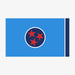Aksels Tennessee Flag Sticker - Blue