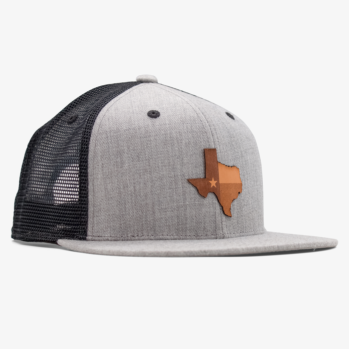 Aksels Laser Texas Outline Snapback Hat
