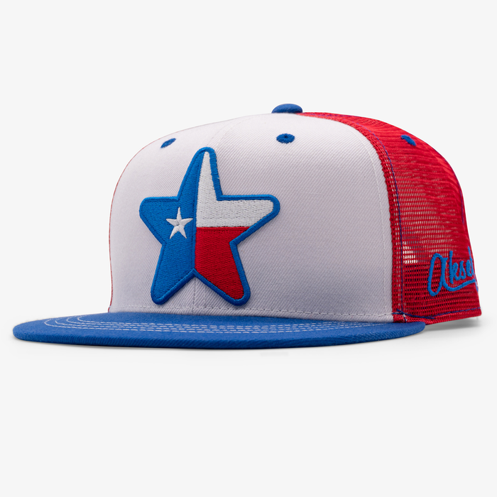 Texas Star Flatbill Snapback Hat