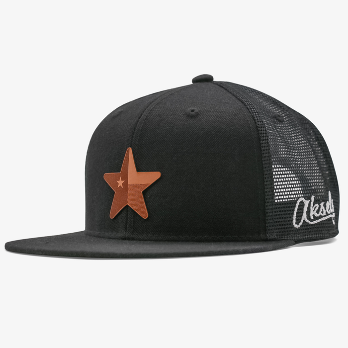 Aksels Laser Texas Star Snapback Hat