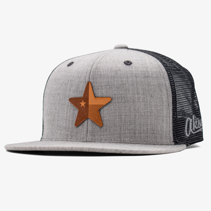 Aksels Laser Texas Star Snapback Hat