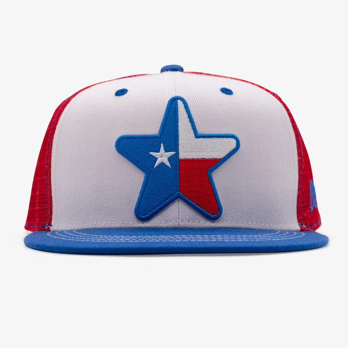 Texas Star Flatbill Snapback Hat