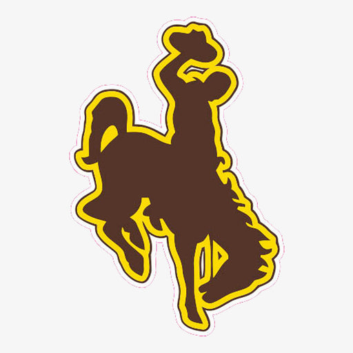 Aksels Aksels Wyoming Cowboy Sticker - Brown